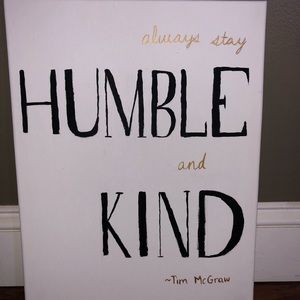 Tim McGraw Quote Painting
